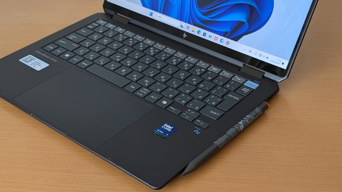 HP OmniBook Ultra Flip 14-fh ペン