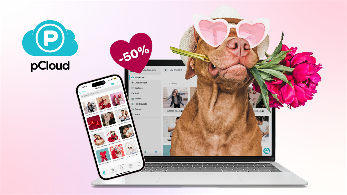 pCloud バレンタインスペシャル