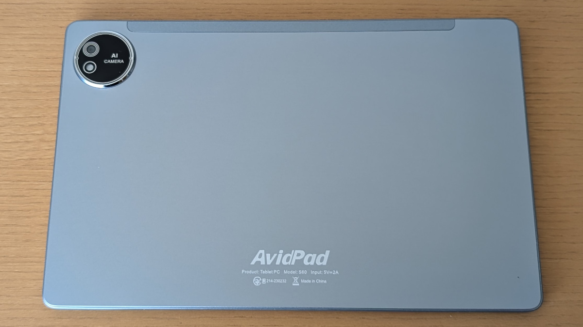 AvidPad S60 背面
