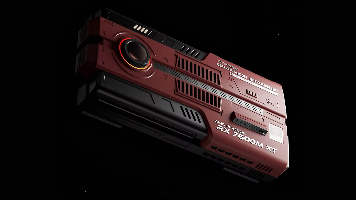 AYANEO GRAPHICS STARSHIP AG01 － Radeon RX 7600M XT搭載