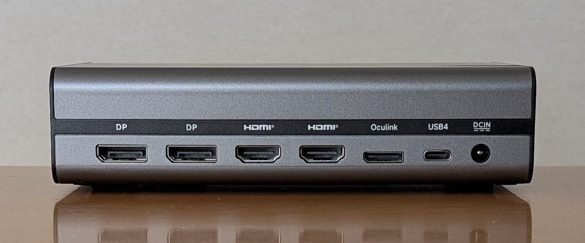 GMKtec AD-GP1 外付けGPU RX 7600M XT 8GB AMD Radeon 7600M XT-- AD-GP1 External GPU Docking Station