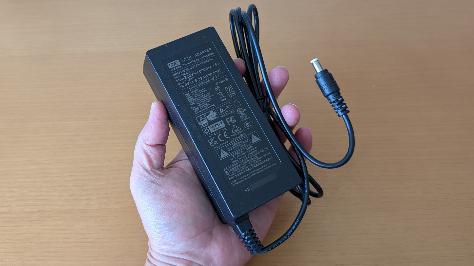 GMKtec EVO-X1 AI ミニ PC ACアダプター