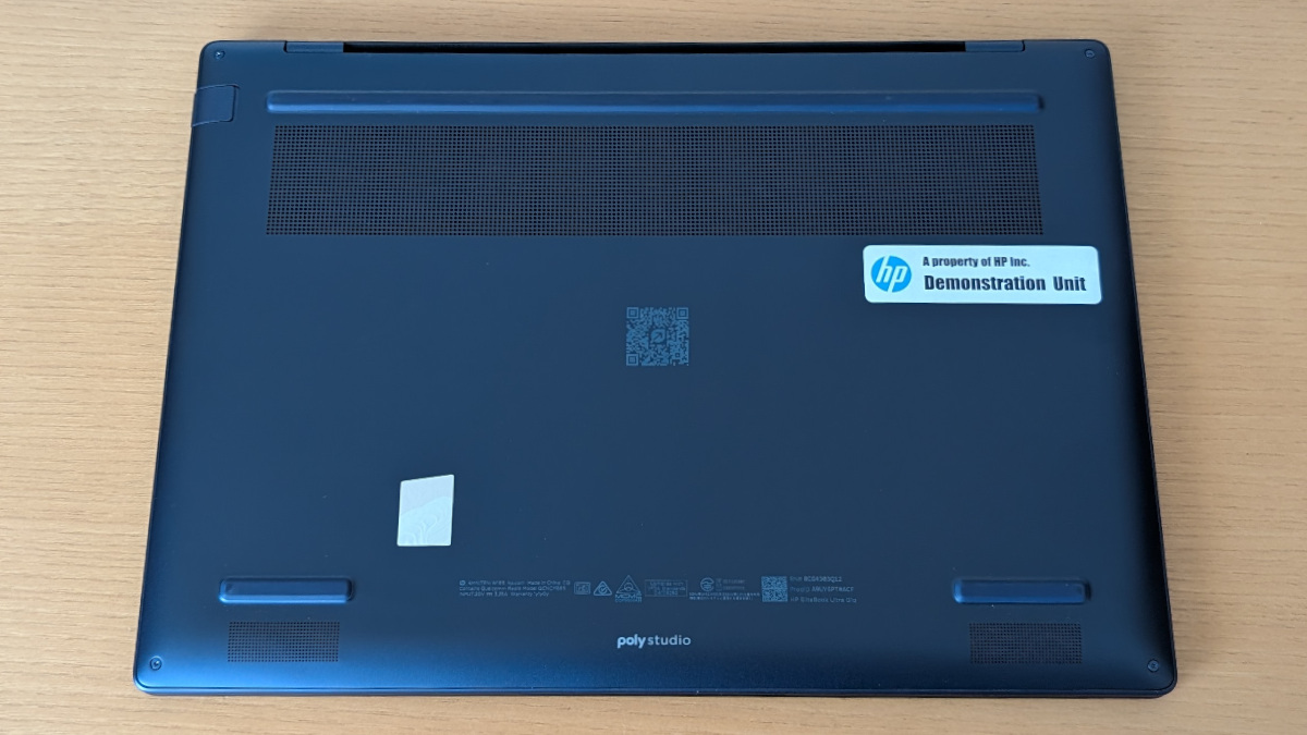 HP EliteBook Ultra G1q AI PC 底面