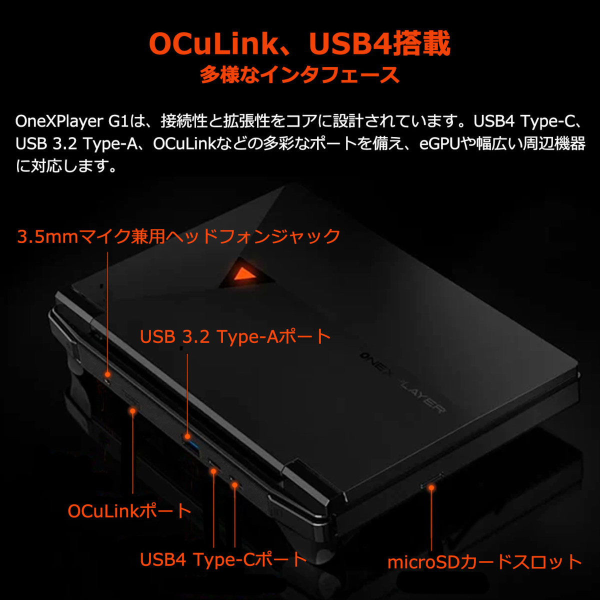 OneXPlayer G1 国内発売