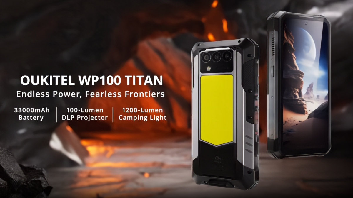 OUKITEL WP100 Titan 超弩級のタフネススマホ