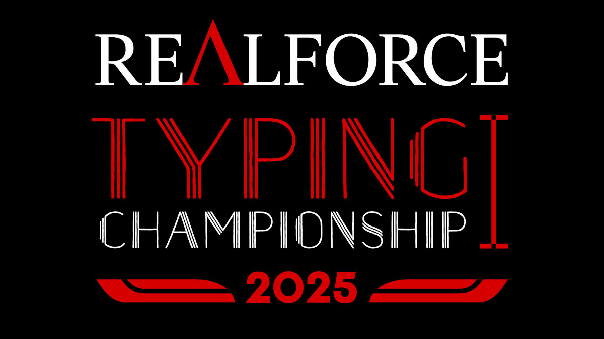 REALFORCE TYPING CHAMPIONSHIP 2025