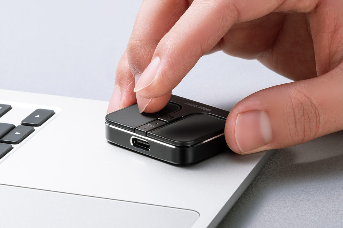 サンワダイレクト 超小型マウス 400-MAWB216GM