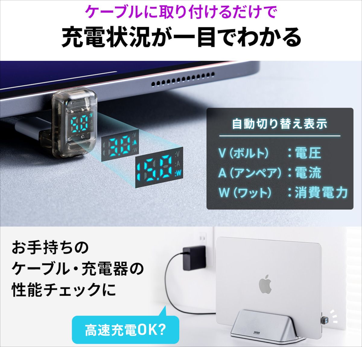 サンワダイレクト USB-C 変換アダプタ 500-USB093