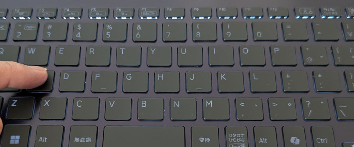 VAIO SX14-R キーボード