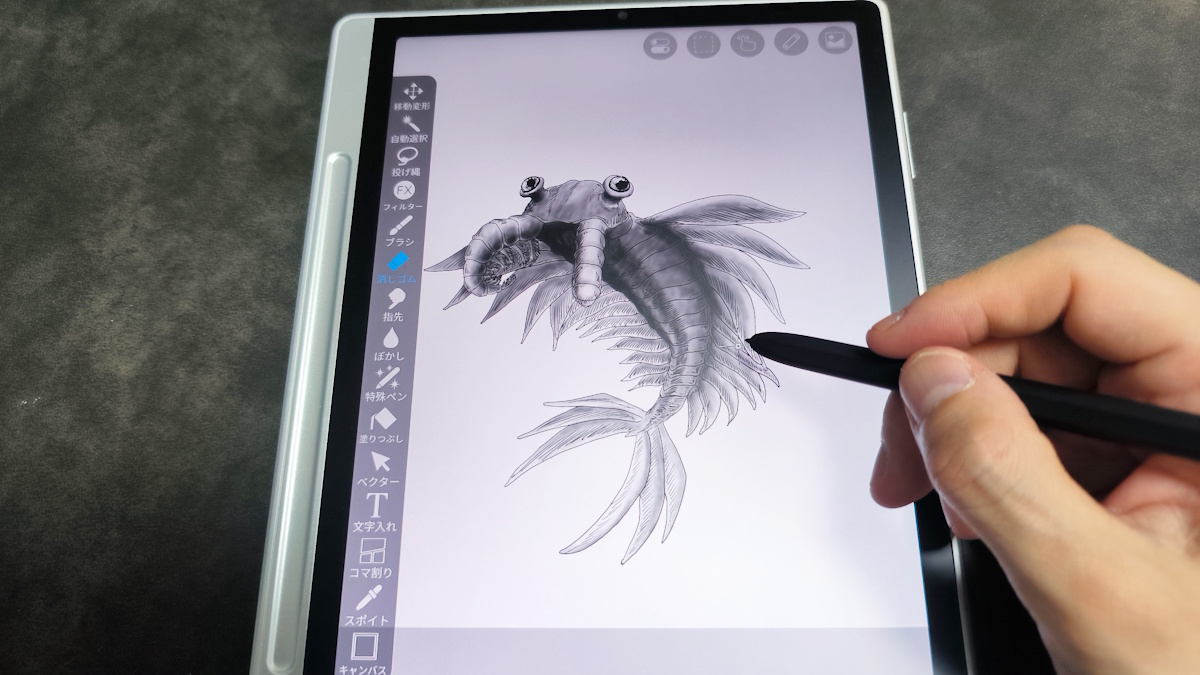 XPPen Magic Note Pad アイビスペイントでイラスト制作