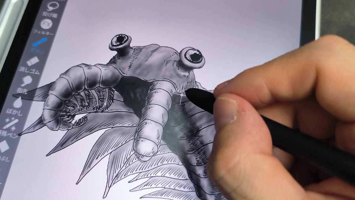 XPPen Magic Note Pad アイビスペイントでイラスト制作