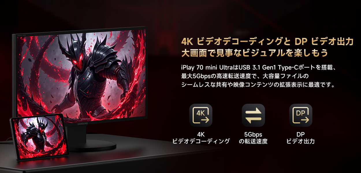 ALLDOCUBE iPlay 70 mini Ultra 発売!