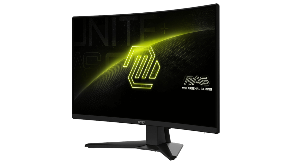 MSI MAG 242C －23.6インチの湾曲モニター。ゲーミングだけで