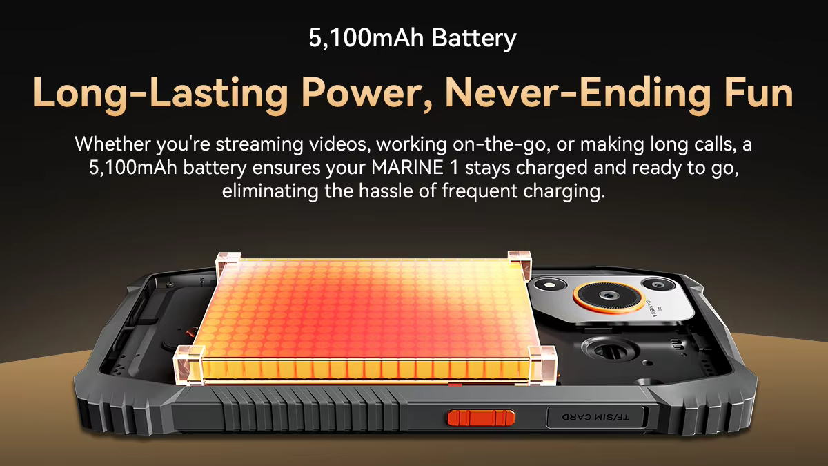 Blackview Oscal MARINE 1 グローバル版 128GB Blackview Oscal Marine 1 - Specifications