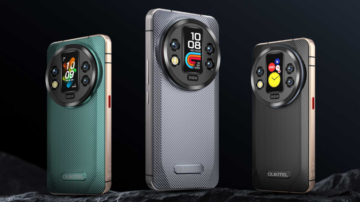 OUKITEL WP200 PROスマートフォン 本体 緑　スマートバンド搭載 Oukitel WP200 Pro - World's First Modular Rugged Phone with