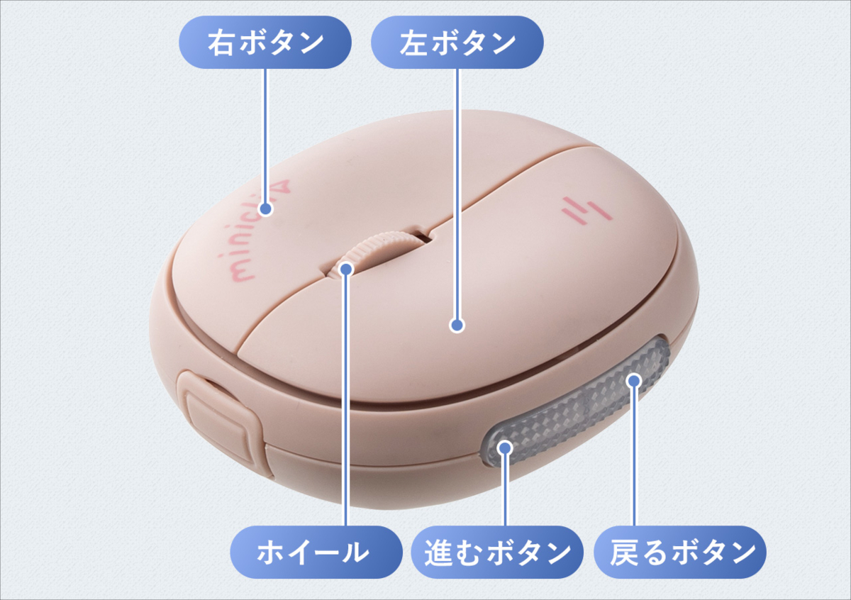 サンワダイレクト 超小型モバイルマウス 400-MABT210