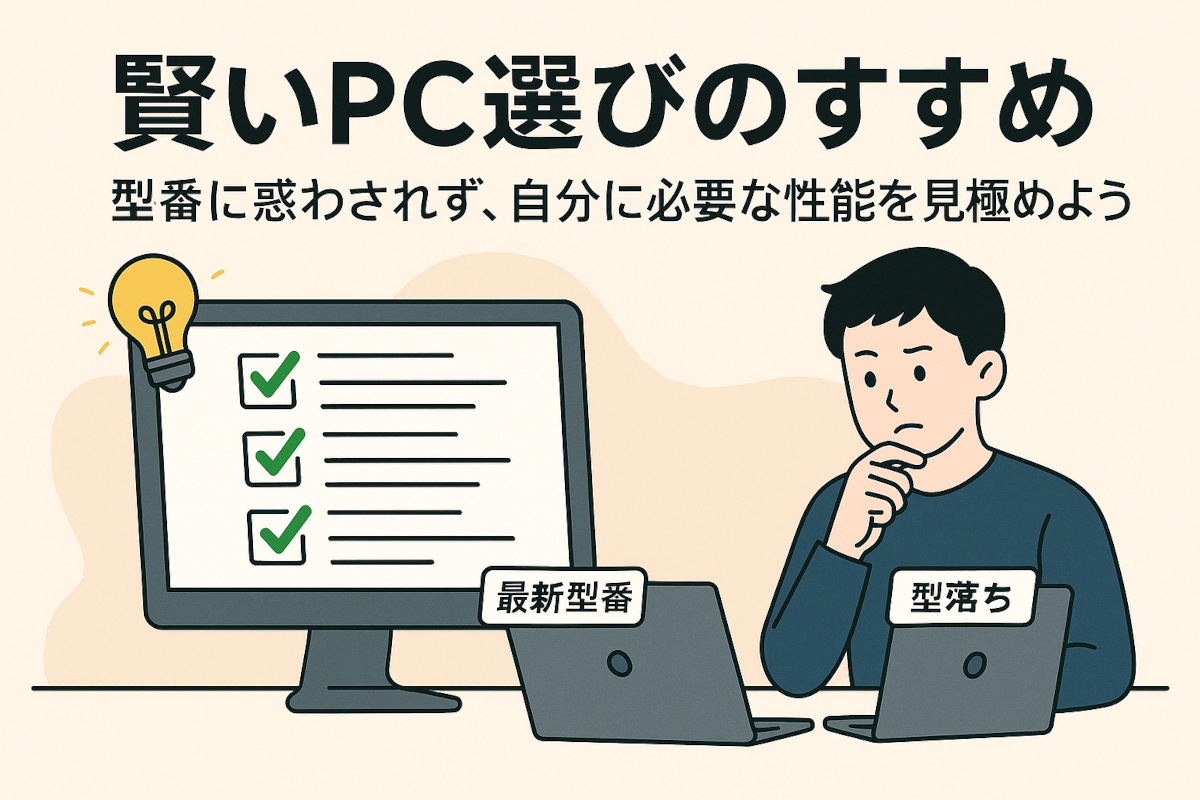 賢いPC選びのすすめ