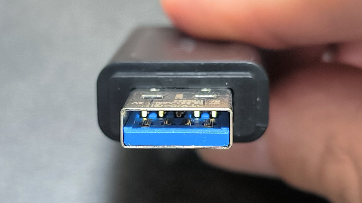 USB Type-A端子の拡大画像