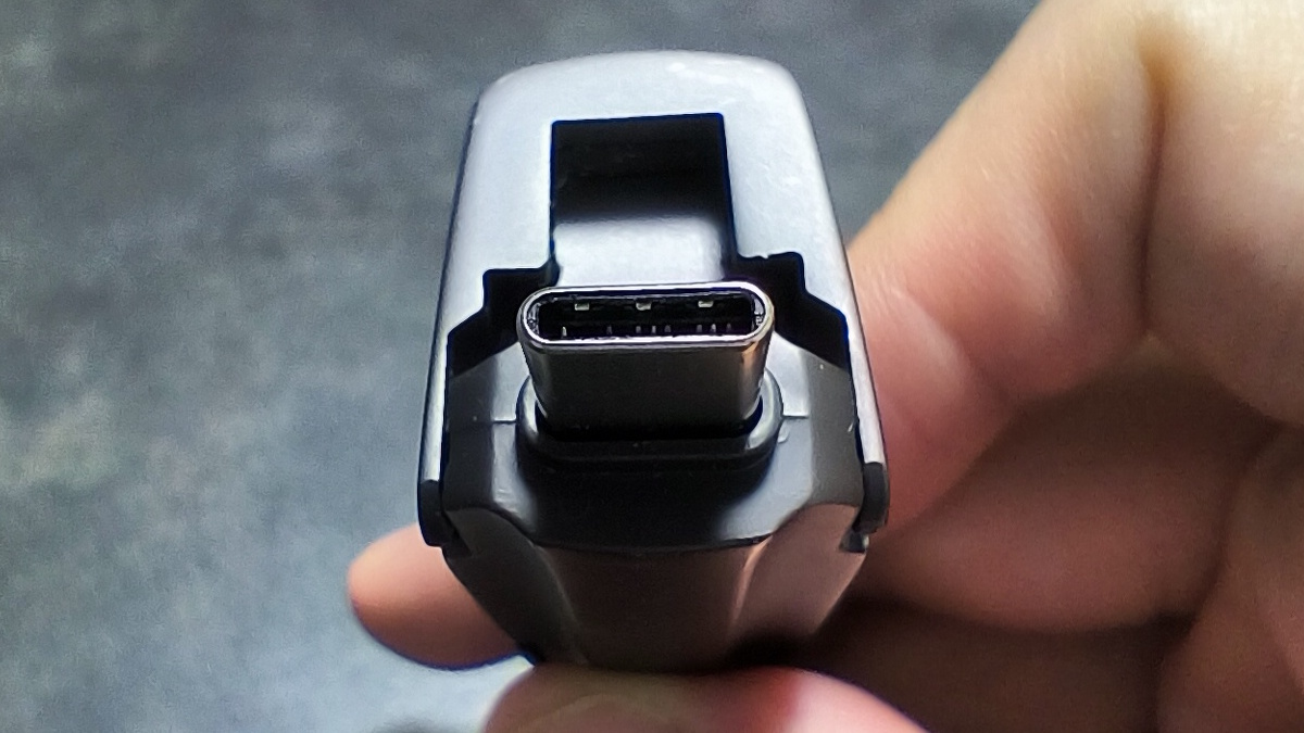 USB Type-C端子の拡大画像