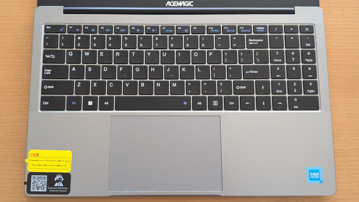 ACEMAGIC AX15 キーボード