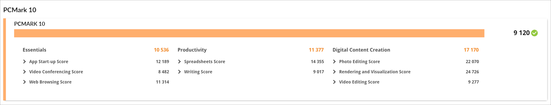 ASUS ROG Strix G16 (2025) G615 PC Mark