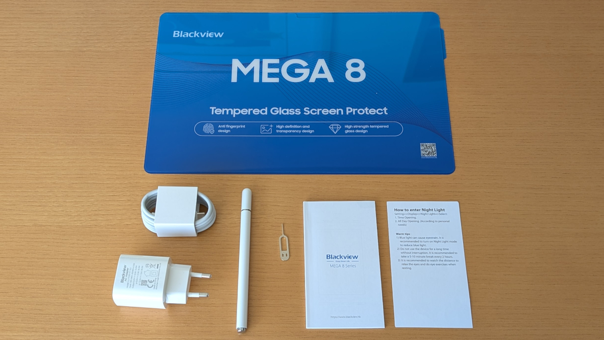 Blackview MEGA 8 同梱物
