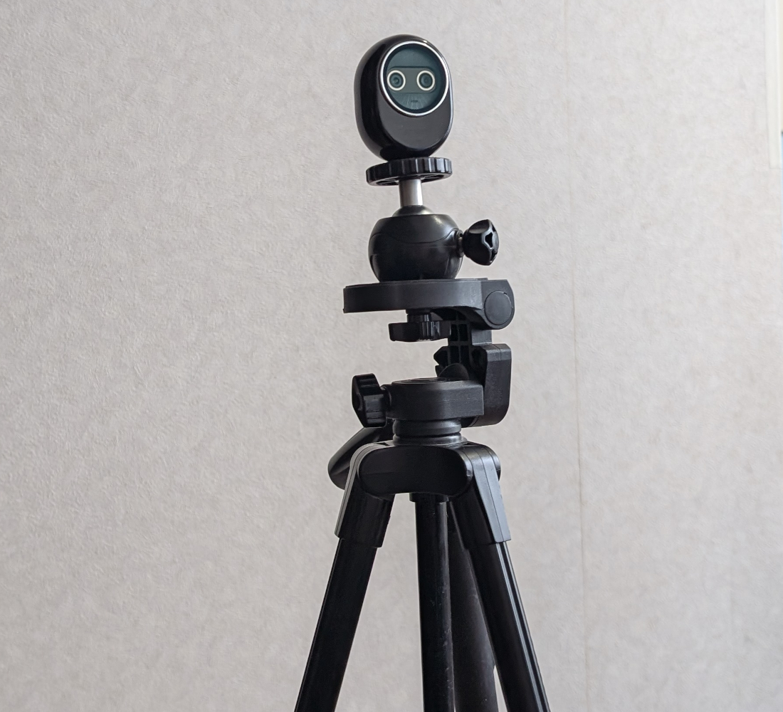 EMEET Pico+ 三脚に取り付け