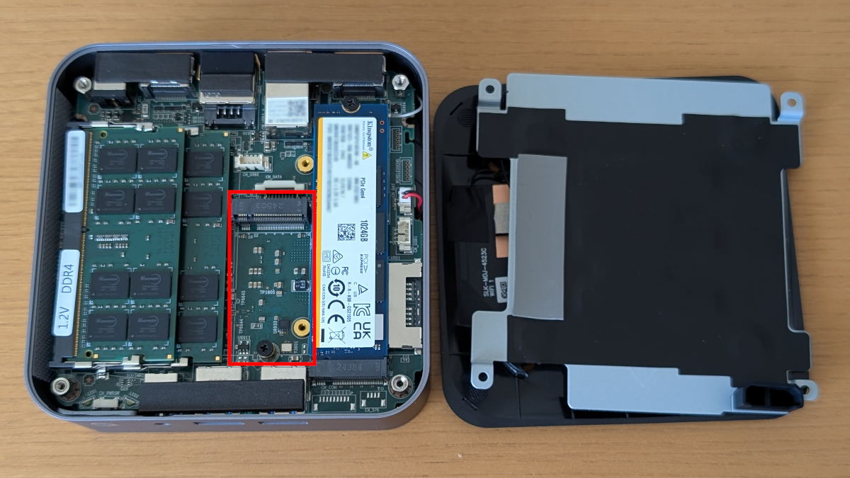 GEEKOM GT13 Pro 2025エディション 内部