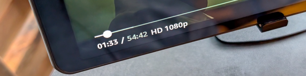 Teclast T50 Mini Amazonプライムビデオの画面