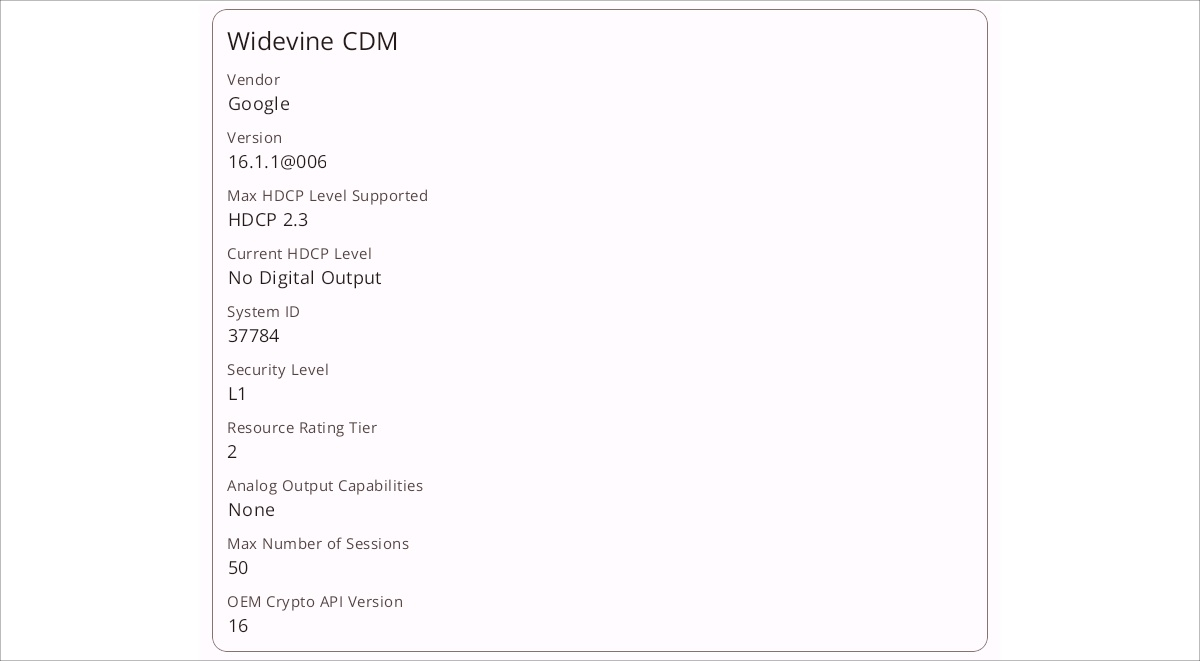 Teclast T50 Mini Widevine