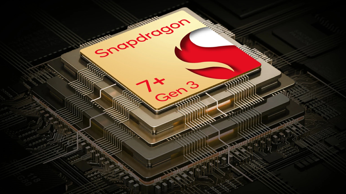 Snapdragon 7+ Gen 3のチップイメージ（ALLDOCUBE 8インチタブレット搭載）