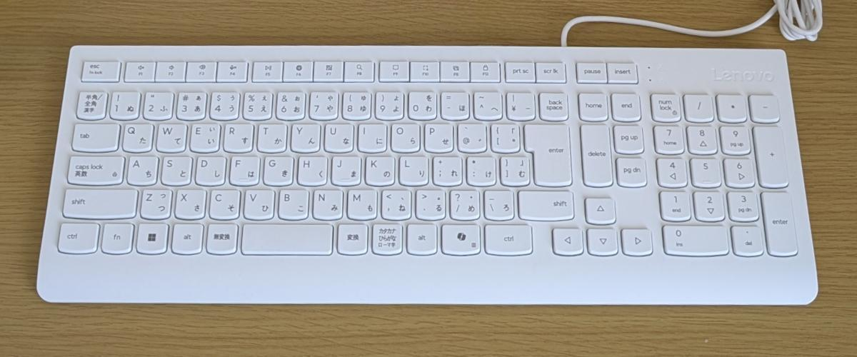 Lenovo A100 キーボード