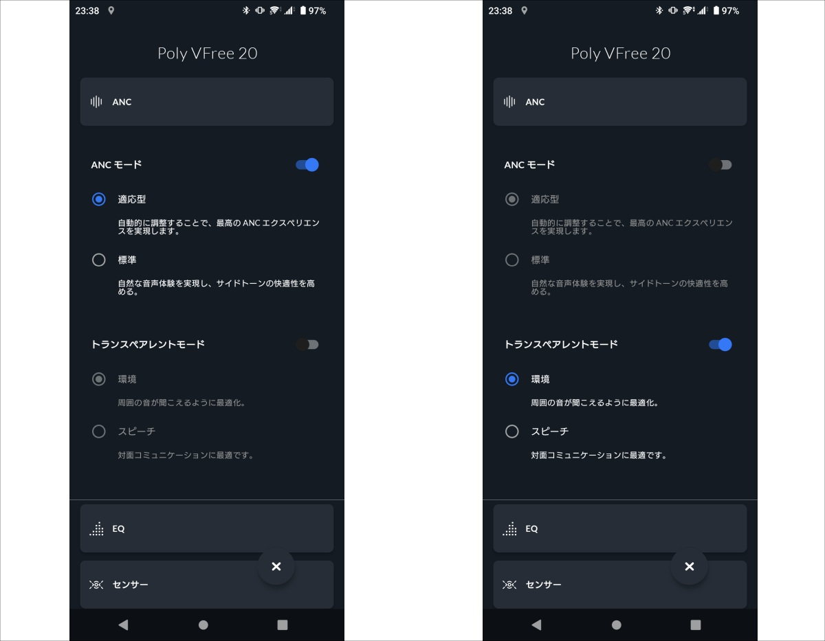 Poly Voyager Free 20 TrueワイヤレスBluetooth イヤーバッズ