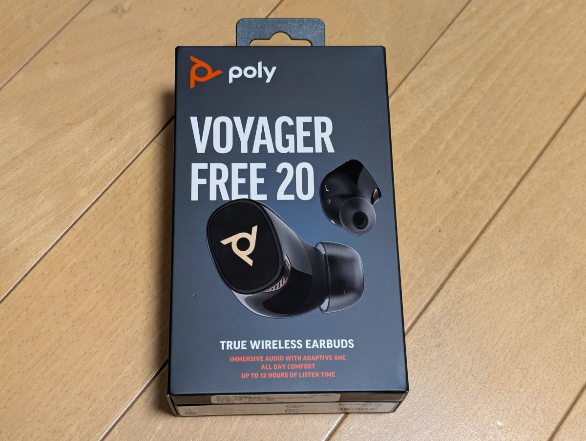 Poly Voyager Free 20 TrueワイヤレスBluetooth イヤーバッズ