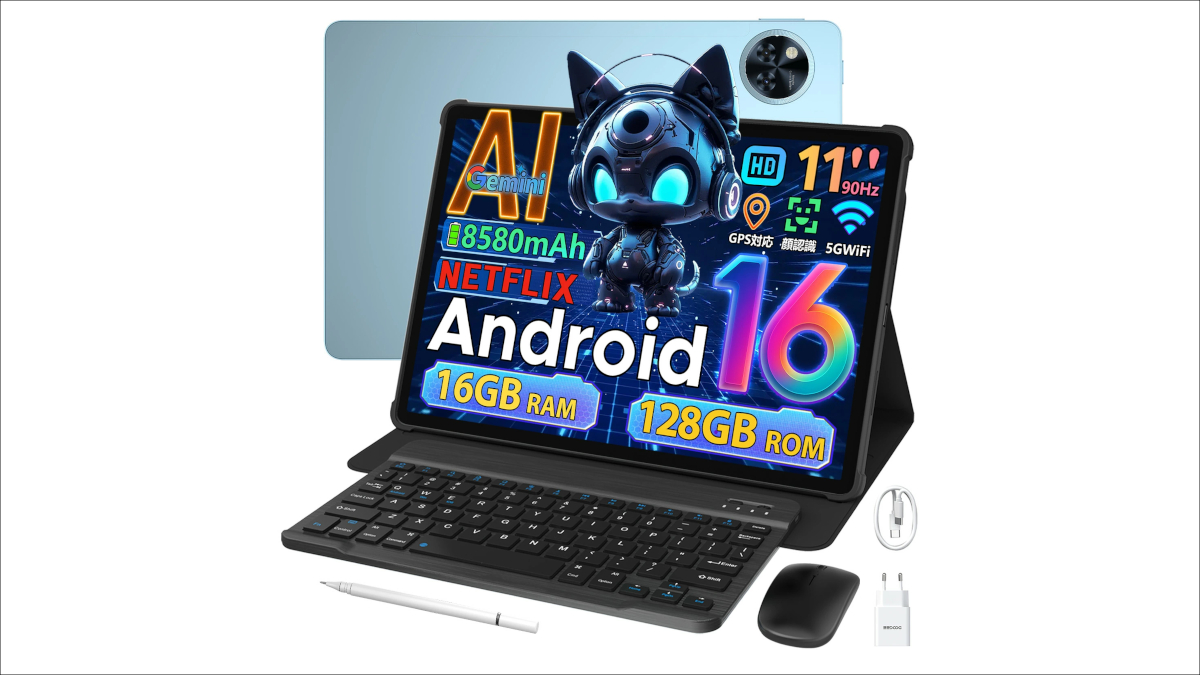 【Android 16 タブレット❤️ 11インチ 】DOOGEE U11セット Android16タブレット！DOOGEE U11、最新Android 16搭載モデルを
