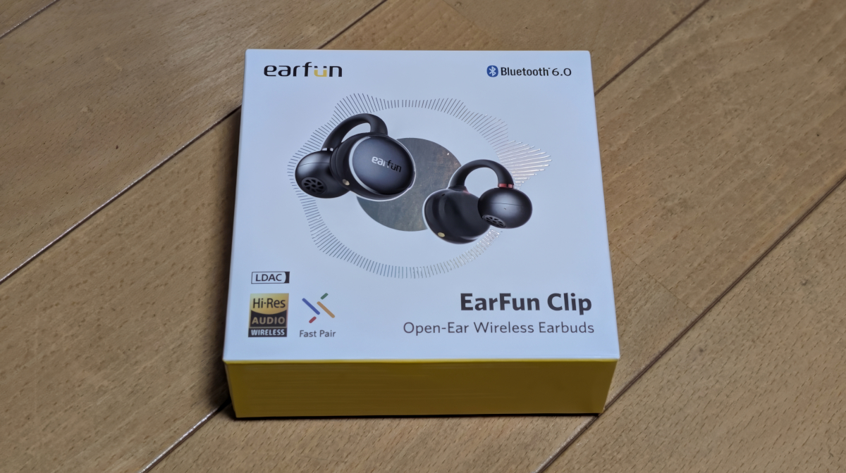EarFun Clip 箱