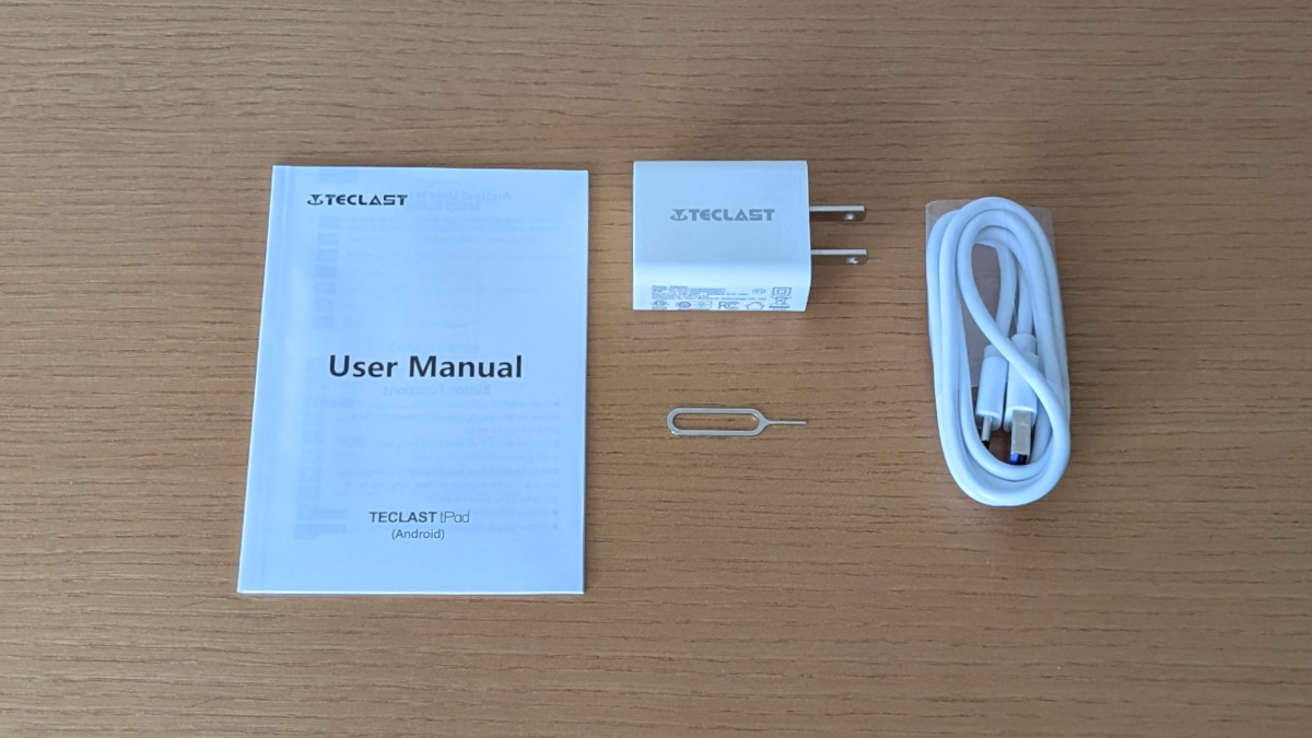 Teclast T65 同梱物