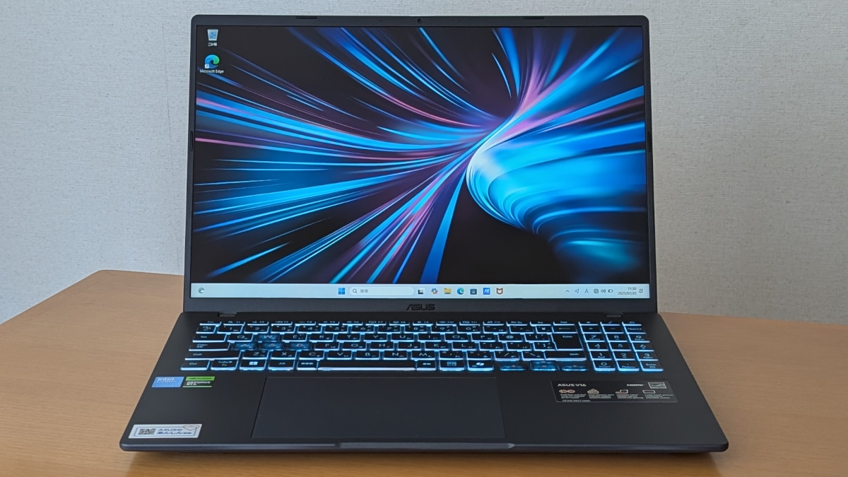 ASUS Gaming V16 V3607 ディスプレイ