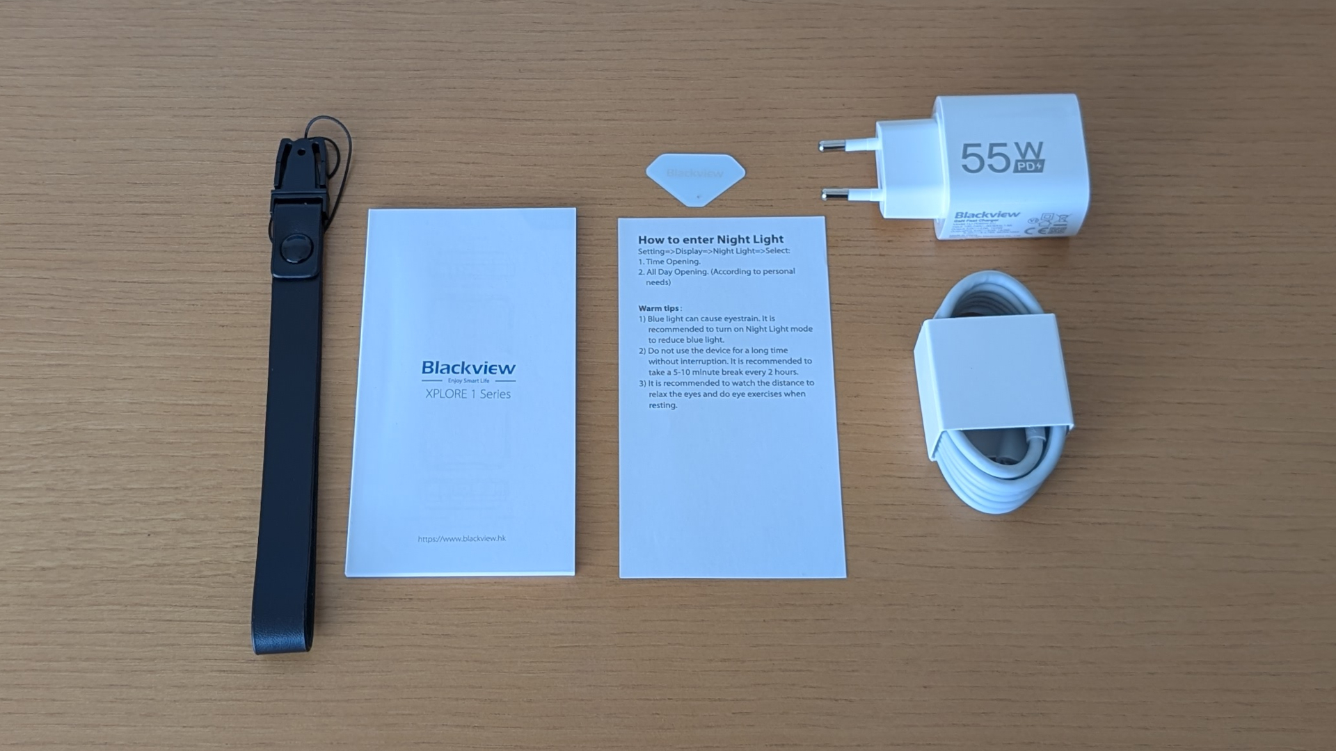 Blackview XPLORE 1 同梱物