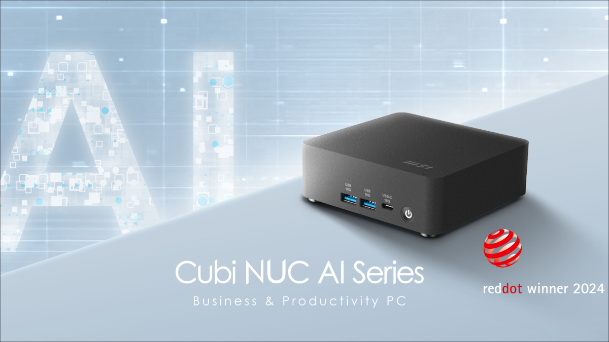 MSI Cubi NUC AI 1UMG-050JP － Core Ultra 7 155H搭載のMSI製