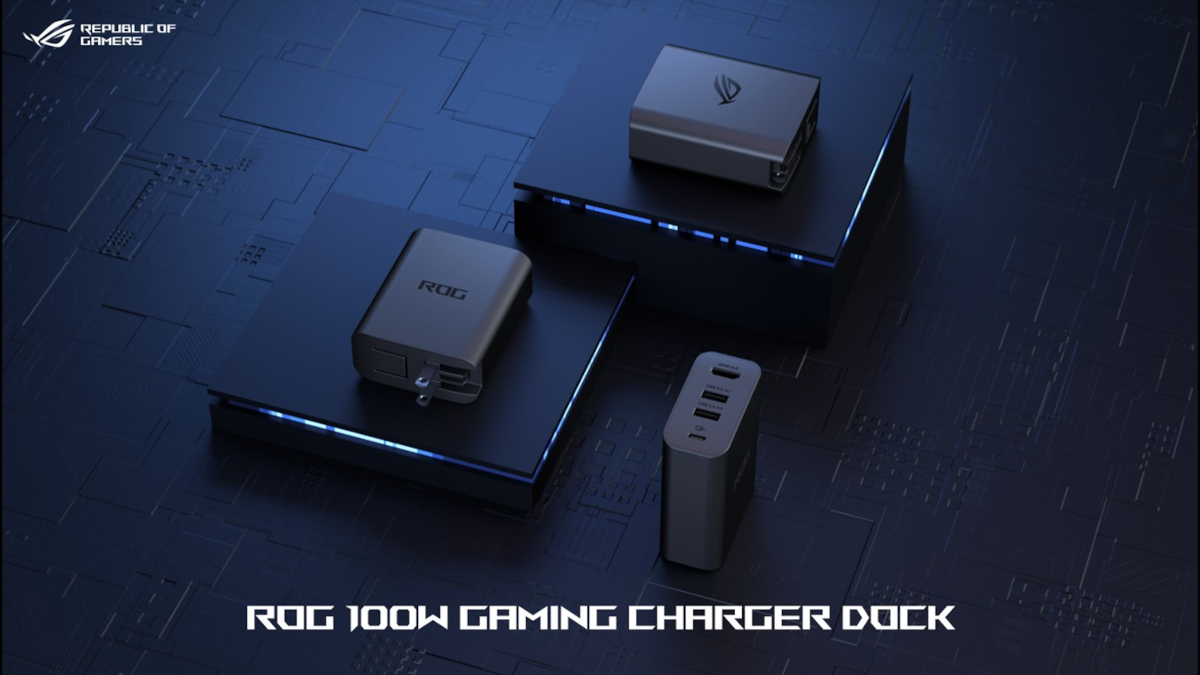 ROG 100W Gaming Charger Dock