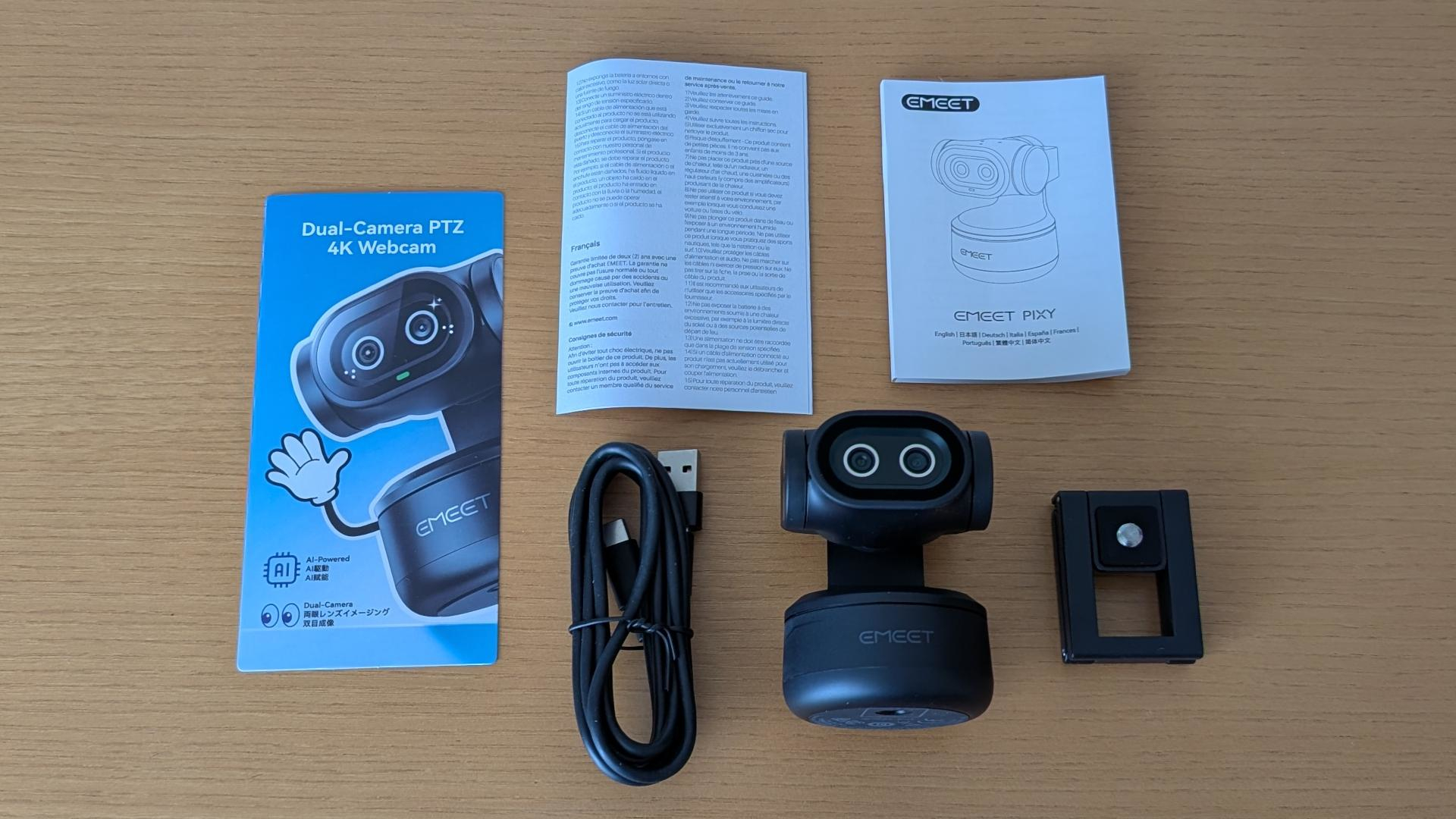 EMEET PIXY 同梱物