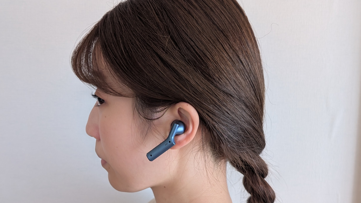 Timekettle W4 装着イメージ