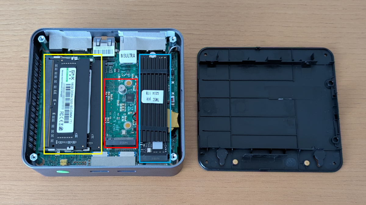 GMKtec NucBox M3 Ultra 筐体内部