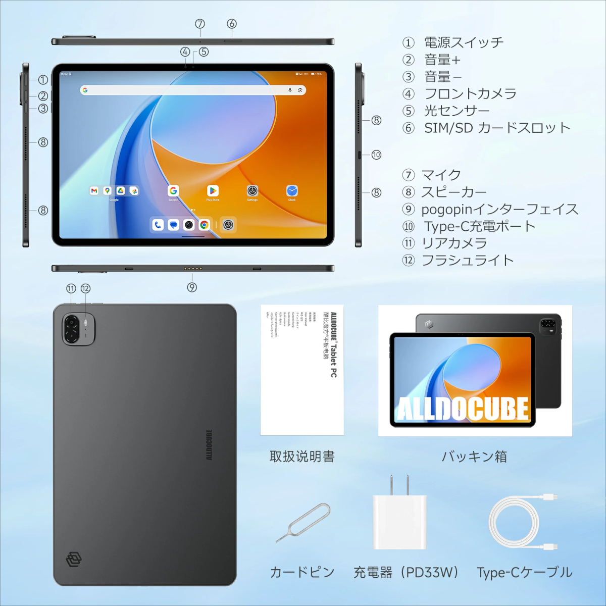 ALLDOCUBE iPlay 70 Max Pro