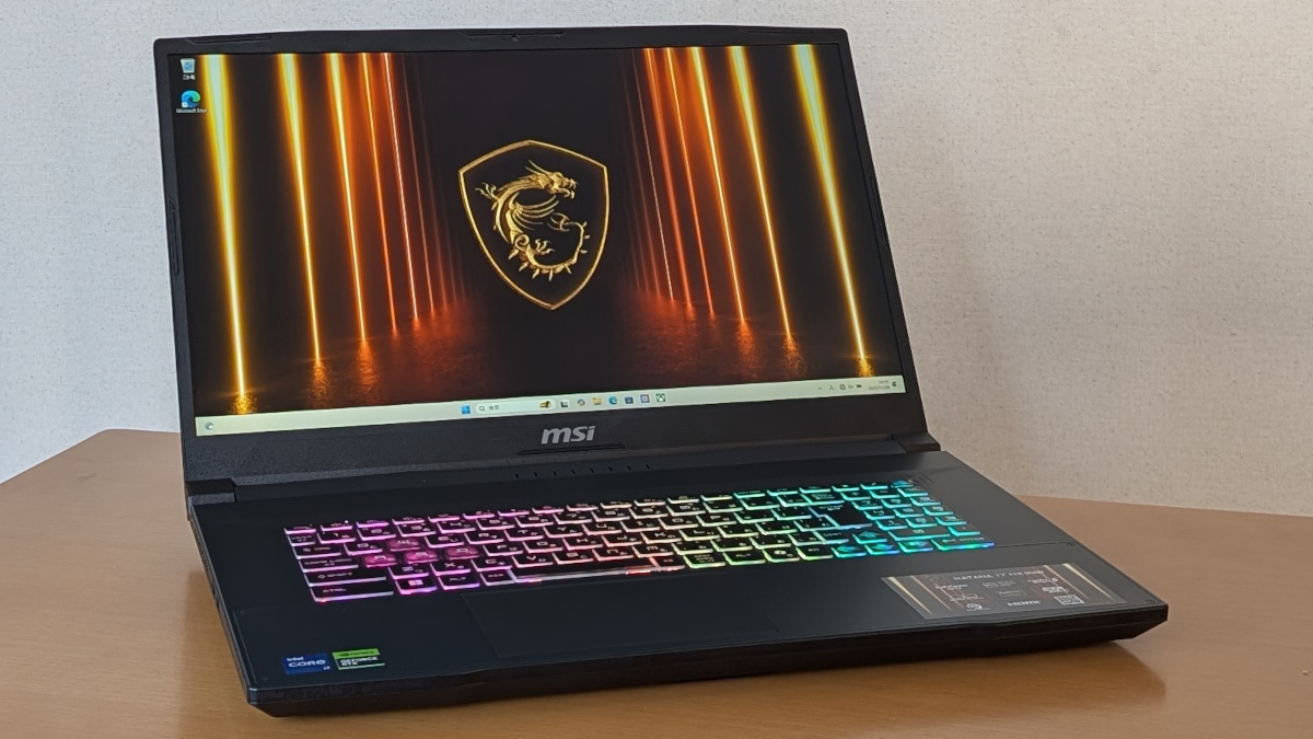 MSI Katana 17 HX B14W (B14WFK-5060JP) レビュー