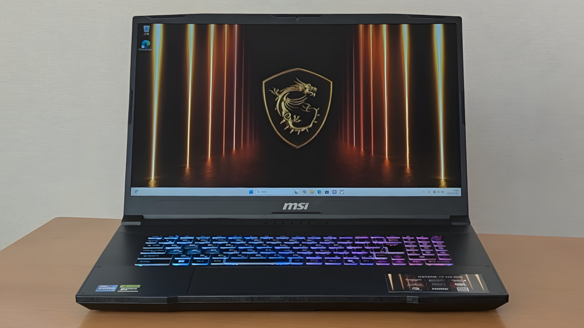 MSI Katana 17 HX B14W (B14WFK-5060JP) ディスプレイ