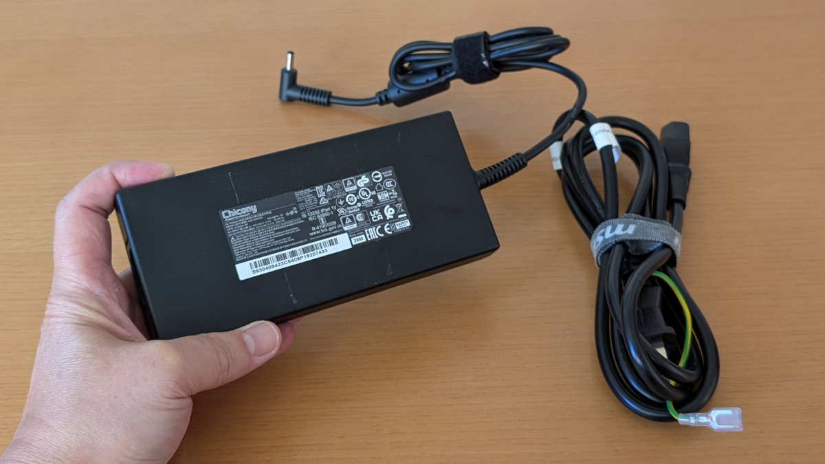 MSI Katana 17 HX B14W (B14WFK-5060JP) ACアダプター