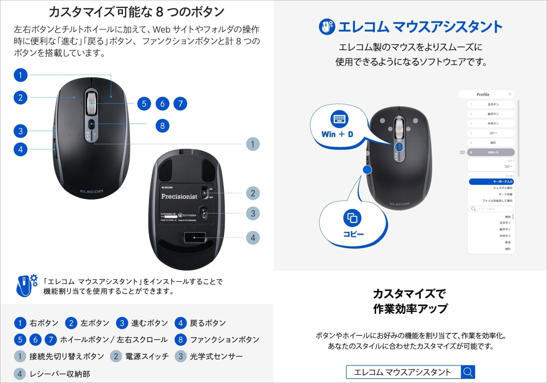 エレコム Precisionist マウス