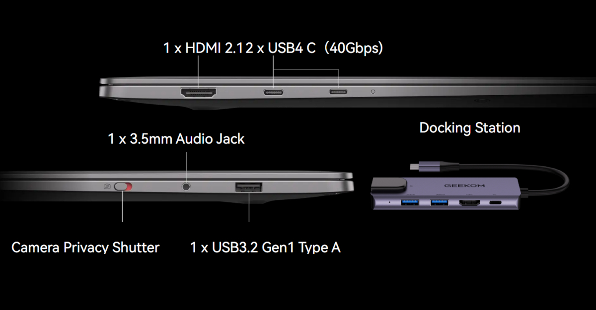 GEEKOM GeekBook X14 Pro/X16 Pro